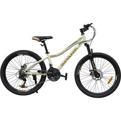 Велосипед SPARK SKADI 24", сталева рама - 12" бежевий