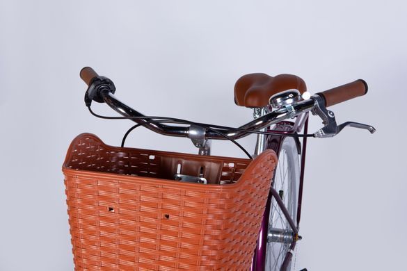 Велосипед ST 28" Dorozhnik RETRO PH рама-19" малиновый 2026
