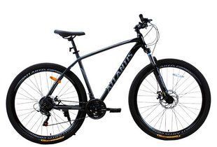 Велосипед Corso Atlantis 29", алюміній LS-02936 чорний з сірим