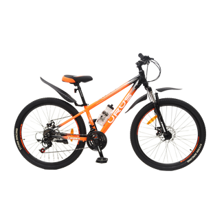 Велосипед 26" Cross URUS, рама 13" подростковый, оранжевый