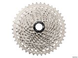 Кассета инд. 10-k 11-42T Sun Race MTB MS2 алюминиевый паук, Metallic Silver