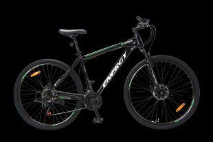Велосипед CrossBike Energy 29" Чорний-Зелений