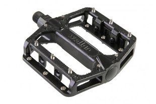 Педали Wellgo B155DU, алюминий (112x100) полимерные (DU), черные