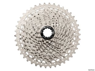 Касета інд. 10-k 11-42T Sun Race MTB MS2 алюмінієвий павук, Metallic Silver