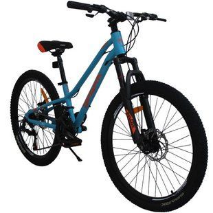 Велосипед SPARK ROAD 24", алюминиевая рама - 11" голубой