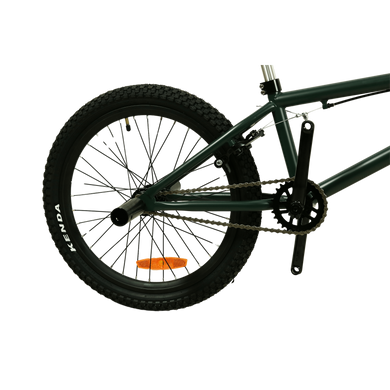 Велосипед 20" TITAN BMX Flatland, рама 10", зеленый