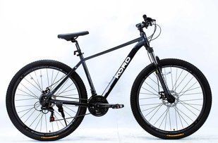 Велоcипед Corso Kord 29", алюміній KR-29065 чорно-білий