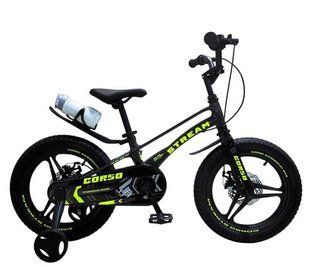 Велосипед 16" Corso Stream, магний SM-16033 черный