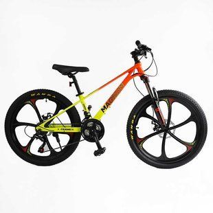 Велоcипед подростковый Corso MAGNUM 24", рама магний 11", 21 ск. Shimano MN-24821