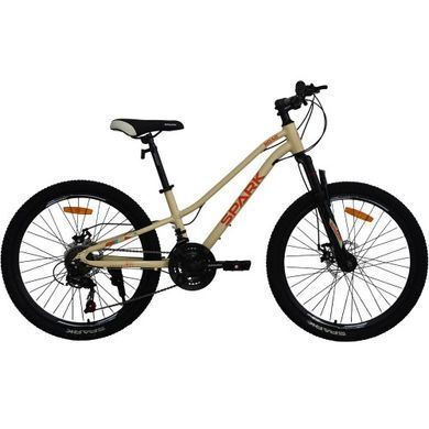 Велосипед SPARK ROAD 24", алюминиевая рама - 12" бежевый