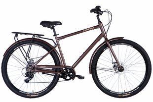 Велосипед ST 28" Dorozhnik COMFORT MALE DD FR рама-20" коричневый 2025