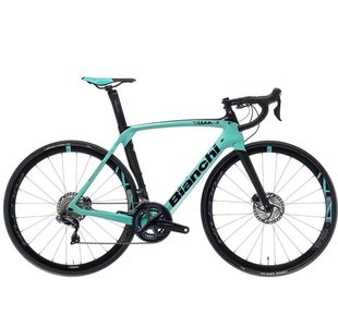 Велосипед BIANCHI Oltre XR.3 CV Ultegra DI2 11s Disc 50/34 R418 Celeste