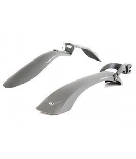 Комплект крыльев 24"-29" SIMPLA Hammer 2 SDE. SPEEDstrap быстросъемное крепление, titanium с белыми вставками