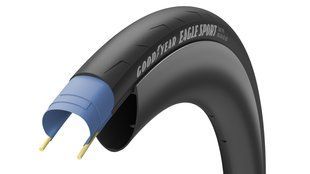 Покрышка 700x28C (28-622) GoodYear EAGLE Sport tube type, folding, black, 60tpi