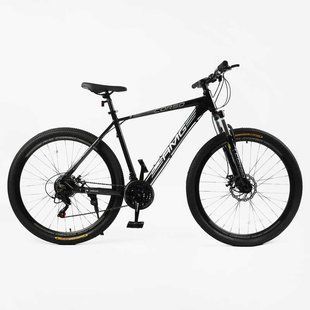 Велосипед Corso &laquo;AMG&raquo; 29" MG-29076 рама алюміній 21" , 21 швидкість Shimano, чорний з білим