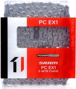 Ланцюг SRAM PCEX1 144 ланок з замком, 10 швидкостей