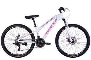 Велосипед AL 26" Formula BLACKWOOD DD FR рама-13" бело-розовый 2026