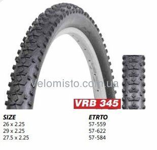 Покрышка Vee Rubber 27.5x2.25 (57-584) (VRB345) 22TPI