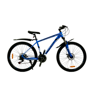 Велосипед 26" Cross Kron, рама 17" черно-синий