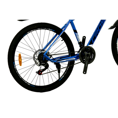 Велосипед 26" Cross Kron, рама 17" чорно-синій
