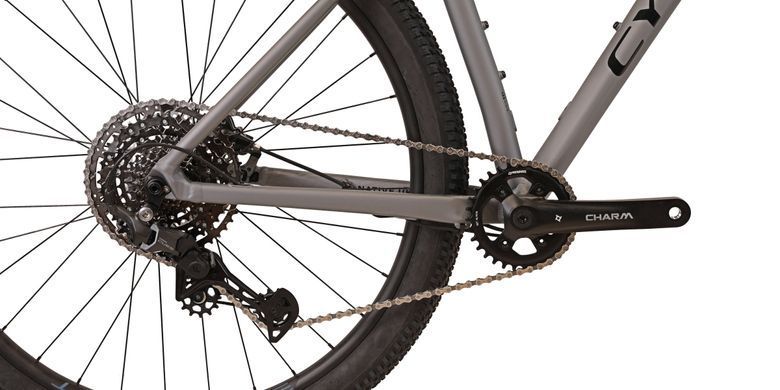 Велосипед горный Cyclone SX 29", серый матовый 2025