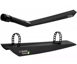 Крила Zefal 28' Deflector C50 Set (2518) пластиков. передн.+ задн. 187g, чорні