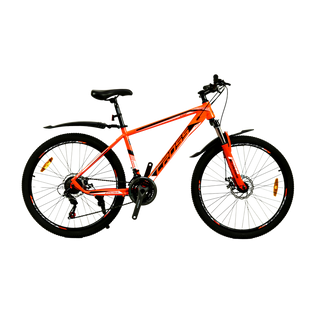 Велосипед 26" Cross Kron, рама 17" черно-оранжевый