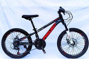 Велосипед Corso 20" &laquo;Project&raquo; PJ-20527 рама алюмінієва, 21 швидкість SunRun, чорний