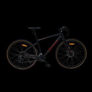 Велосипед Cronus Gravel 28" 17.5" Черный-Красный