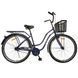 Велосипед SPARK CITY AURA 28", сталева рама - 18" графітово-синій - 2