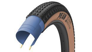 Покрышка 29x2.25 (57-622) GoodYear PEAK tubeless complete, folding, black/tan, 120tpi
