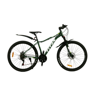 Велосипед Titan Candy 27.5", рама -15", зелений-білий