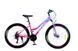 Велосипед Corso «KLEO» 26" KL-26027 рама сталева, дискові гальма , 21 швидкість Shimano, рожево-ліловий