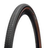 Покрышка Hutchinson TOUAREG 700 x 40 FB TL Hardskin Tanwall, Black/Brown