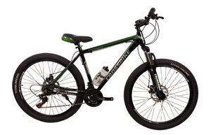 Велосипед CrossBike Everest 27.5" 19" Черный-Зеленый 2026