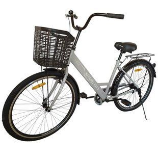 Велосипед SPARK CITY LIRA 26", стальная рама - 17" серый