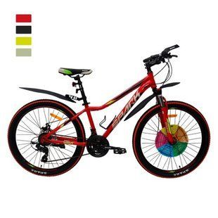 Велосипед SPARK WAVE 26", сталева рама 14", червоний