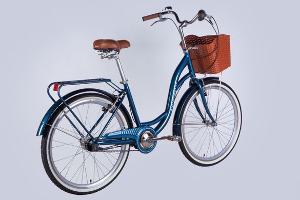 Велосипед ST 26" Dorozhnik AQUAMARINE PH рама-17" темно-синий 2025