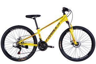 Велосипед AL 26" Formula MOTION DD FR рама-13" желтый с черным 2026