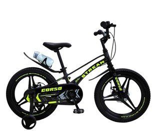 Велосипед 18" Corso Stream, магний SM-18915 черный