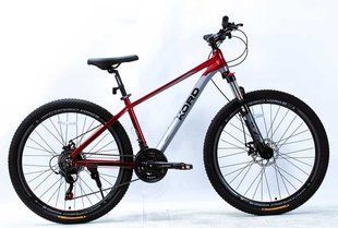 Велоcипед Corso Kord 27.5", алюминий KD-27107 серо-красный