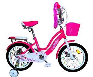 Велосипед 14" Corso Nice, сталь NC-14067 малиновый