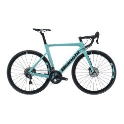 Велосипед BIANCHI Aria Aero Ultegra 11s Disc 50/34 Celeste