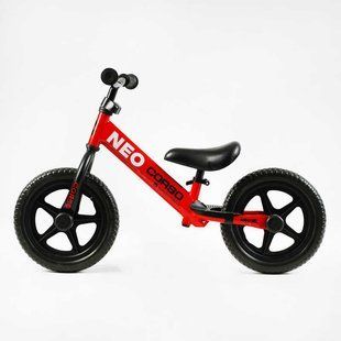 Біговел 12" Corso Neo EN-52360 (2025), червоний з чорним