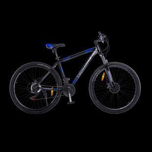 Велосипед CrossBike Everest 29"21" Чорний-Синій 2026