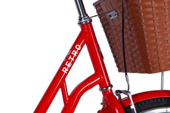 Велосипед ST 28" Dorozhnik RETRO Velosteel рама-19" оранжевый 2026