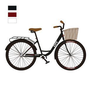 Велосипед SPARK CITY MOVA 28", сталева рама 18", чорний