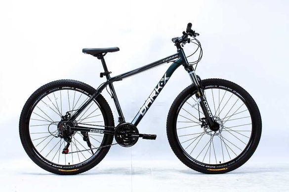 Велосипед Corso &laquo;Dark-X&raquo; 29" DX-29336 рама алюмінієва, дискові гальма , 21 швидкість Shimano, сірий