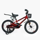 Велосипед 18" Corso Tayger TG-43922 + корзина + бутылка, красный металлик