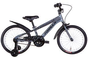 Велосипед 18" Formula WILD 2022 (сірий з чорним)